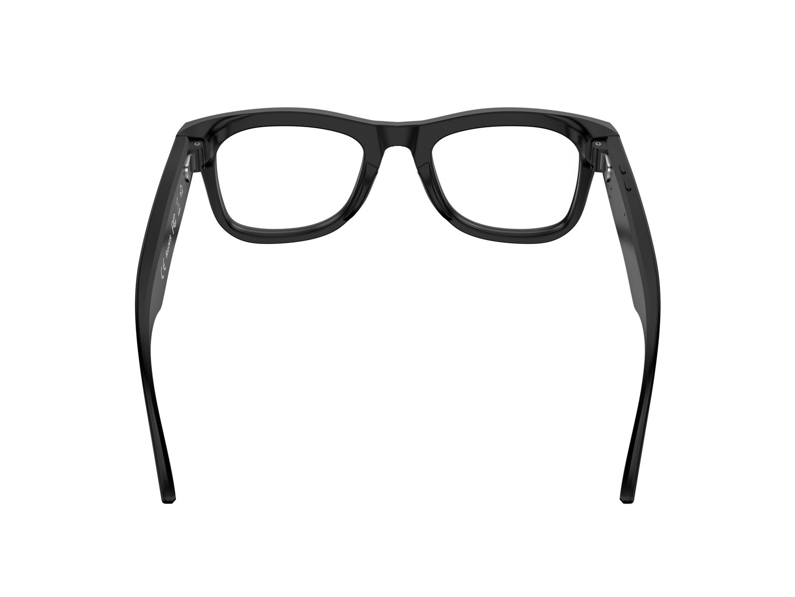 AI Glasses-Camera 8MP-Black Frame with transparency lens +Brown Color Charging Case - Image 10