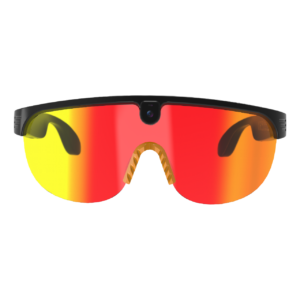 AI Smart Glasses Anti-shake 1080 HD Video Recording 8MP Camera Audio Cycling Sport Glasses Sunglasses-Orange Lens Color - Image 7