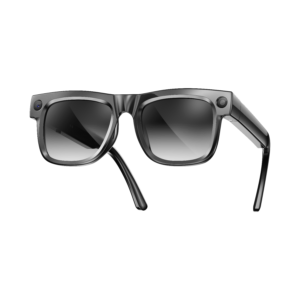 AI Smart Glasses Ultra Light 8MP Camera Photochromic Lens Sunglasses-Black Frame with Photochromic Lens Transparence turn to Gray Color - Image 3
