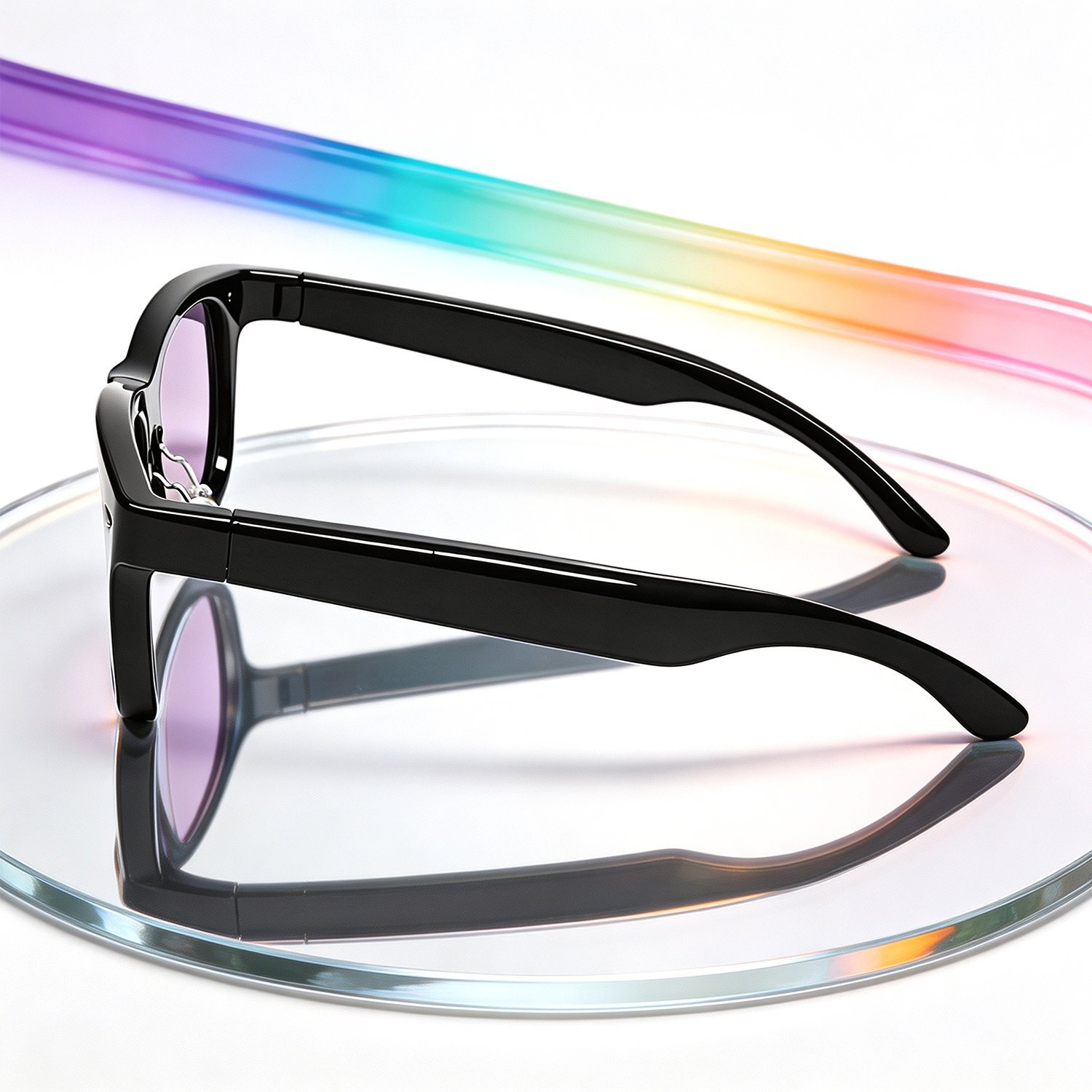 Smart Glasses-Electrochromic 4-colors HD Voice Call Fastest Color Switching Audio Glasses Sunglasses - Image 9