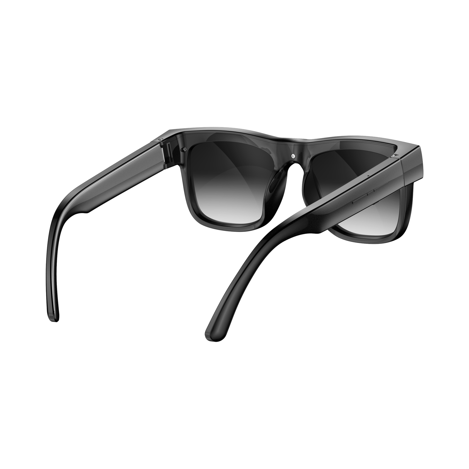 AI Smart Glasses Ultra Light 8MP Camera Photochromic Lens Sunglasses-Black Frame with Photochromic Lens Transparence turn to Gray Color - Image 2
