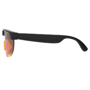 AI Smart Glasses Anti-shake 1080 HD Video Recording 8MP Camera Audio Cycling Sport Glasses Sunglasses-Orange Lens Color - Image 3