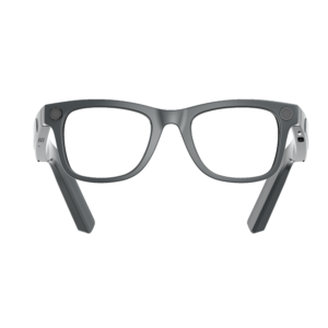 Smart AI Glasses-High Quality-2GB-Camera 8MP-410MaH Big Battery-Matte Gray Frame with Transparency Lens- AG01 - Image 3