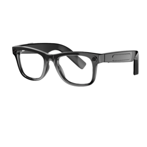 Smart AI Glasses-High Quality 2GB-Camera 8MP-410MaH Big Battery-Glossy Black Frame with Transparency Lens  AG01 - Image 4