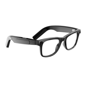 Smart AI Glasses-High Quality 2GB-Camera 8MP-410MaH Big Battery-Glossy Black Frame with Transparency Lens  AG01 - Image 3