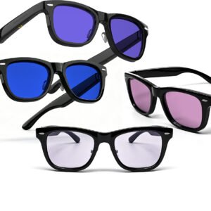 Smart Glasses-Electrochromic 4-colors HD Voice Call Fastest Color Switching Audio Glasses Sunglasses - Image 5