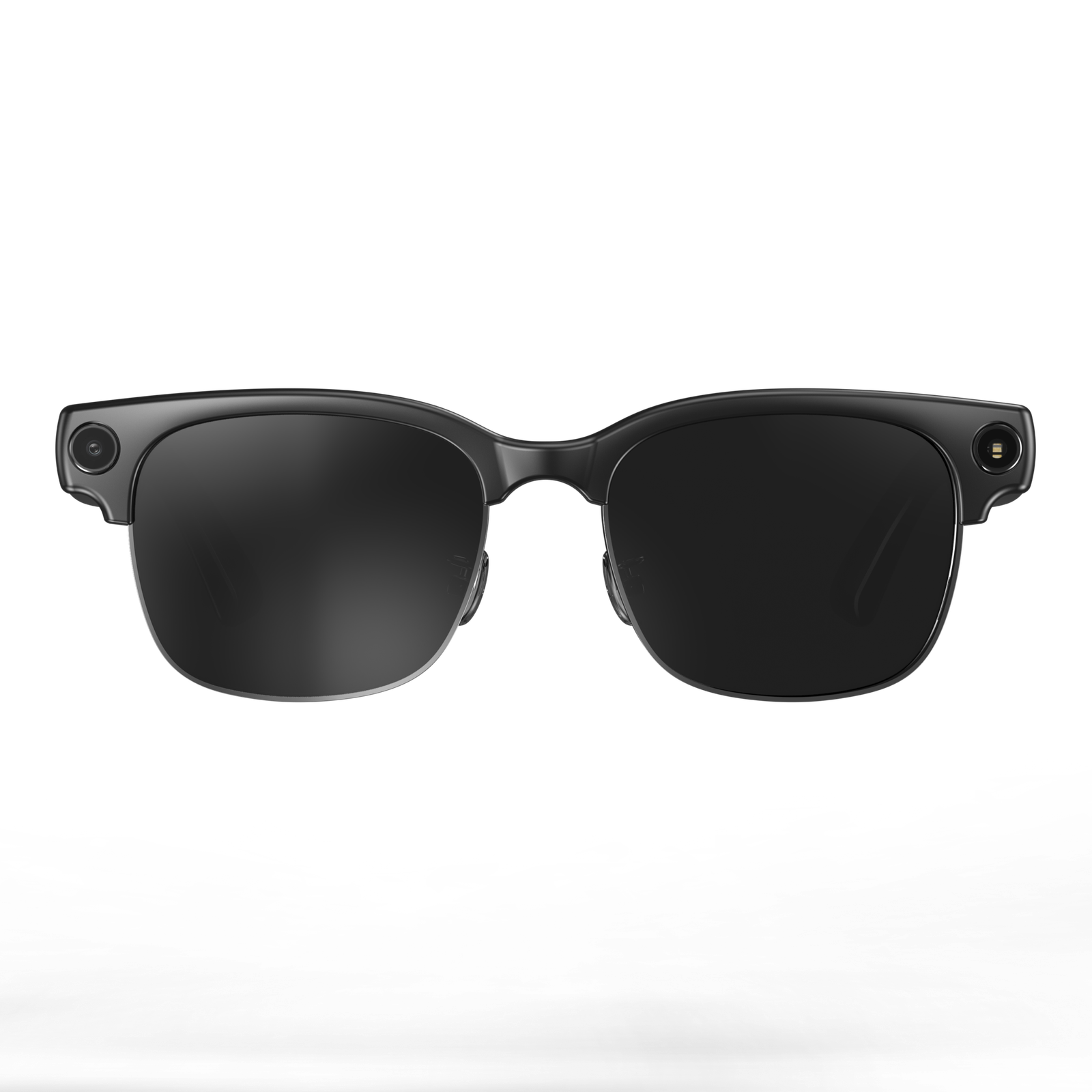 AI Smart Glasses Fashion Design 13MP Camera 4K HD Shooting AI Assittant Metal Frame Anti-Shake HIFI Sound Quality-Black Color - Image 5